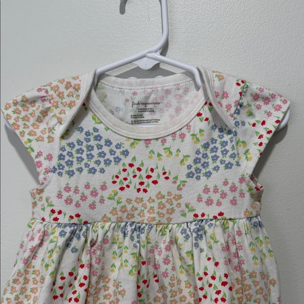 Floral Baby Romper - Picture 2 of 3